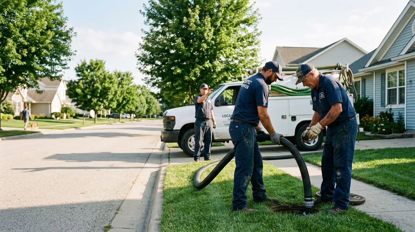 Emergency Septic Service in Sharon Center, OH